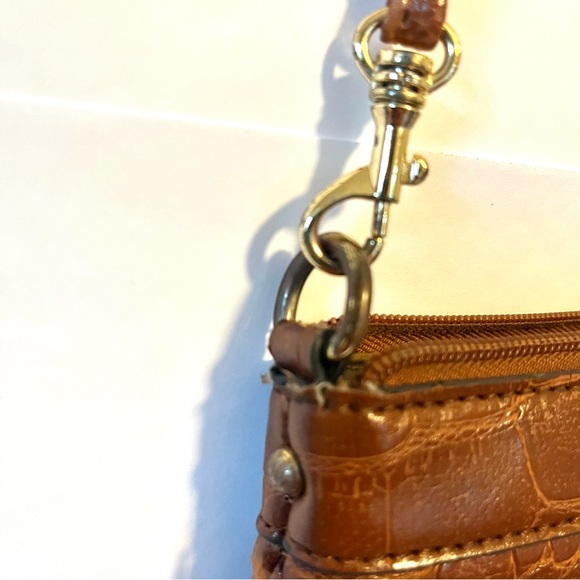 Anne Klein Women’s Handbag with Faux Alligator Accents - Picture 14 of 14